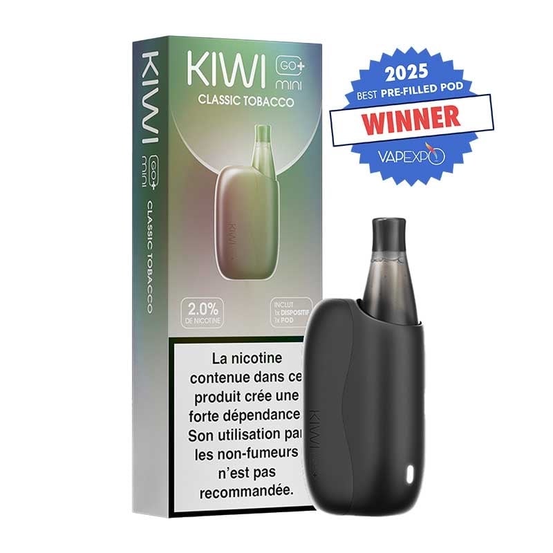 Pods Kit Classic Tobacco Kiwi Go+ Mini - Kiwi Vapor pas cher