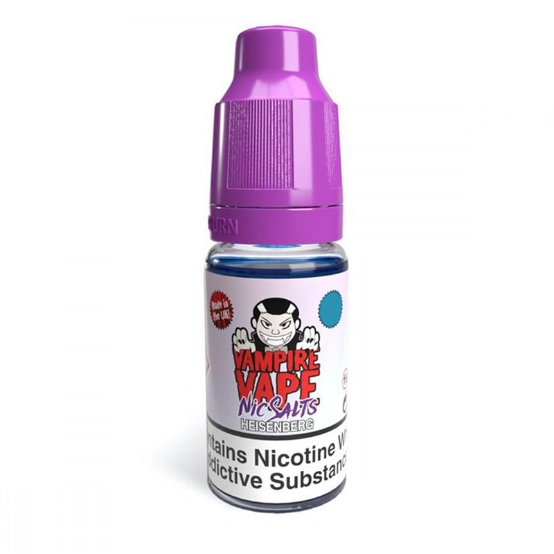 e-liquide Heisenberg Sel De Nicotine 10 ml - Vampire Vape pas cher