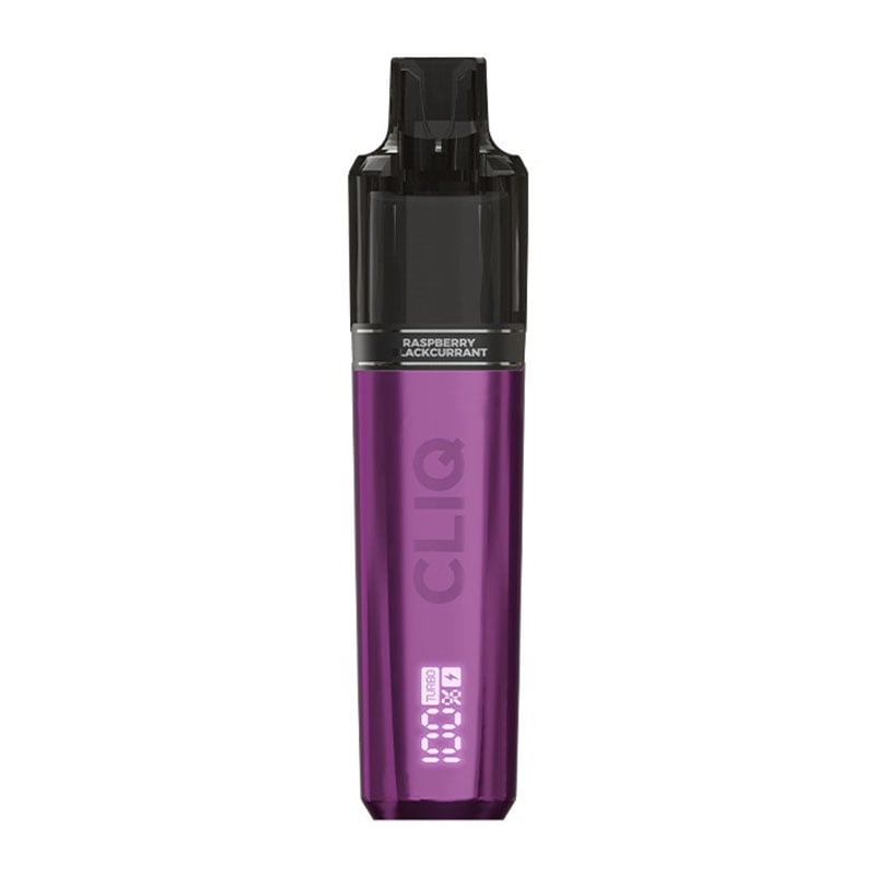 e-liquide Kit Pod Cliq Raspberry Blackcurrant - AVM pas cher
