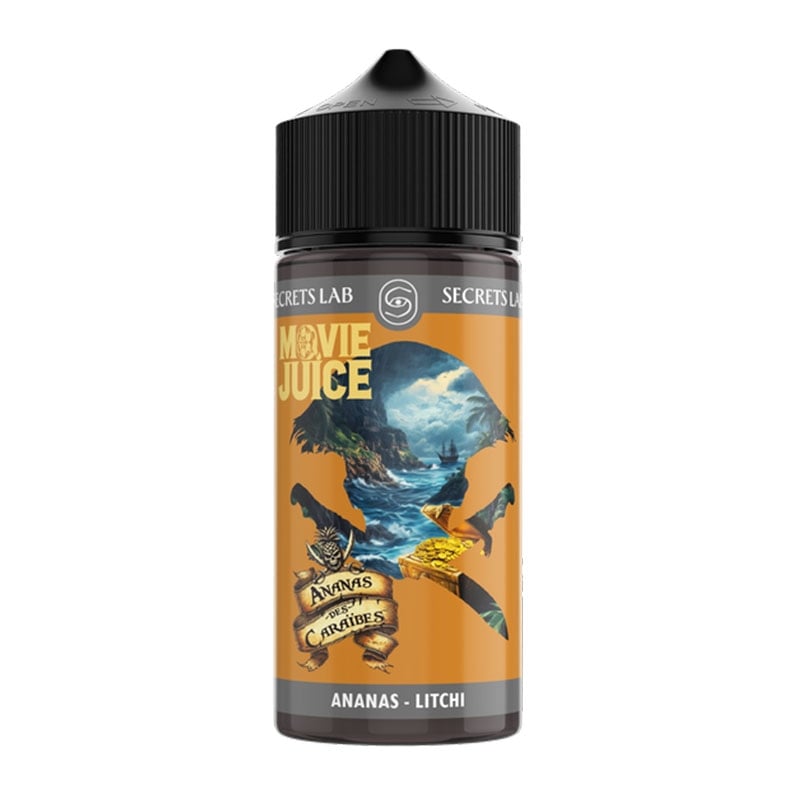 E-liquide Ananas des Caraibes 100 ml - Movie Juice pas cher | Le Vapoteur Discount