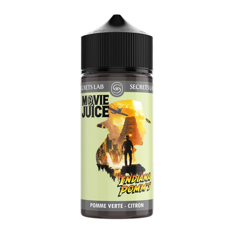 E-liquide Indiana Pomm's 100 ml - Movie Juice pas cher | Le Vapoteur Discount