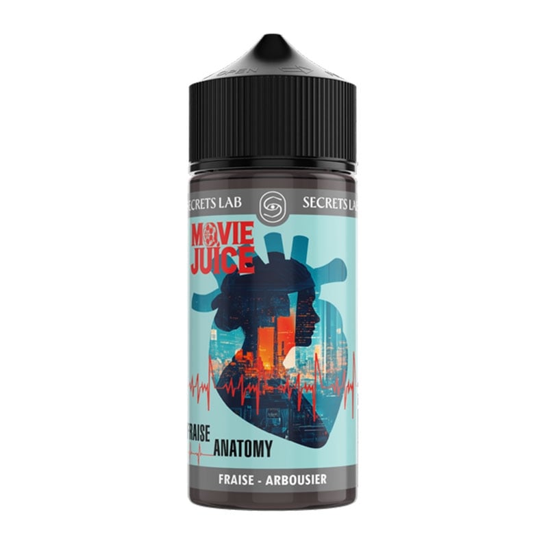 E-liquide Fraise Anatomy 100 ml - Movie Juice pas cher | Le Vapoteur Discount