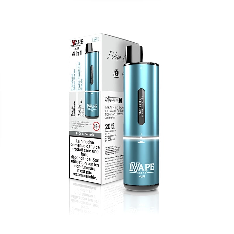 e-liquide Kit Air Pod 4 en 1 Sky Edition - I Vape Great pas cher