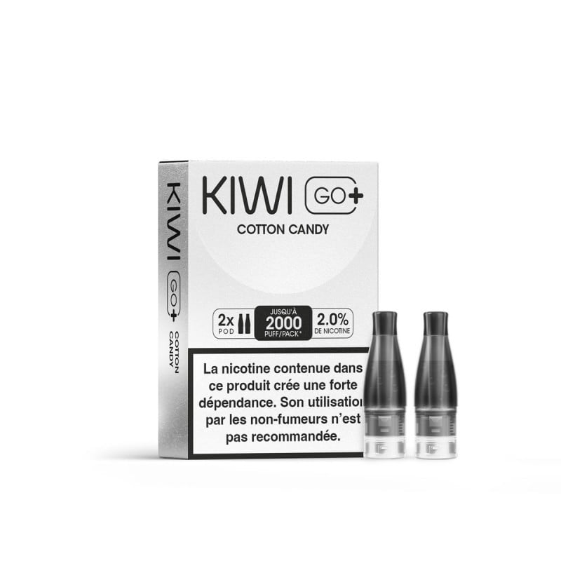 Cartouches Kiwi Go+ Cotton Candy - Kiwi Vapor pas cher