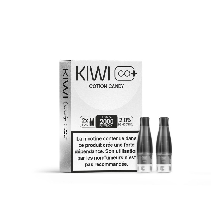 Kiwi Go+ Cotton Candy Cartridges - Kiwi Vapor cheap
