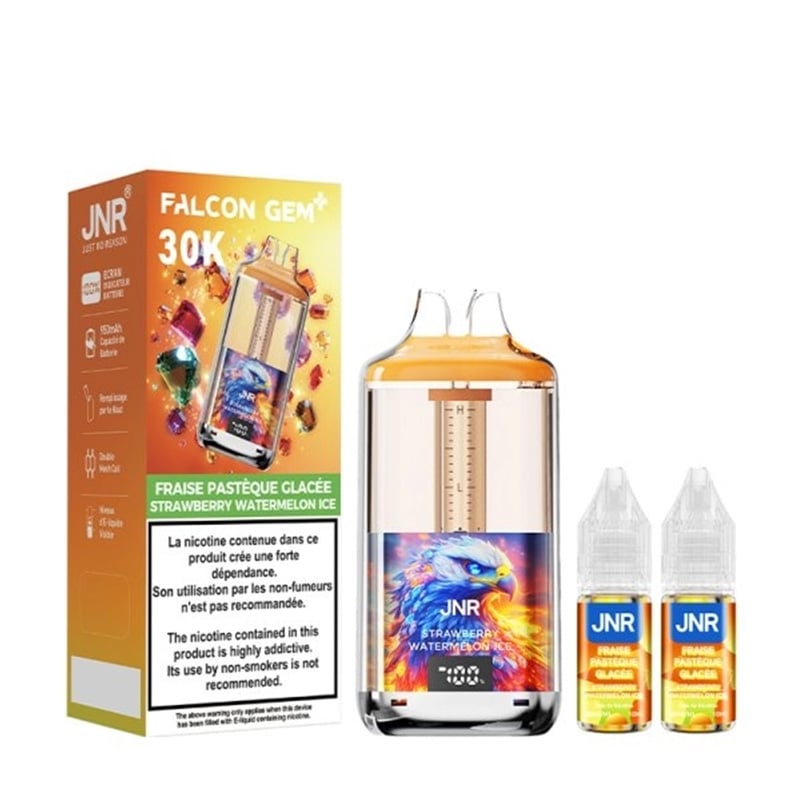 Puff JNR 30K Falcon Gem+ Strawberry Watermelon Ice | Le Vapoteur Discount