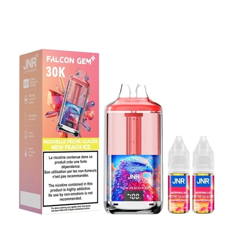 Puff JNR 30K Falcon Gem+ New Peach Ice | Le Vapoteur Discount