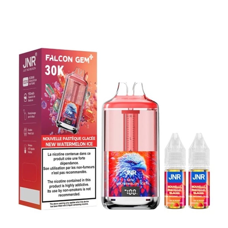 Puff JNR 30K Falcon Gem+ New Watermelon Ice | Le Vapoteur Discount