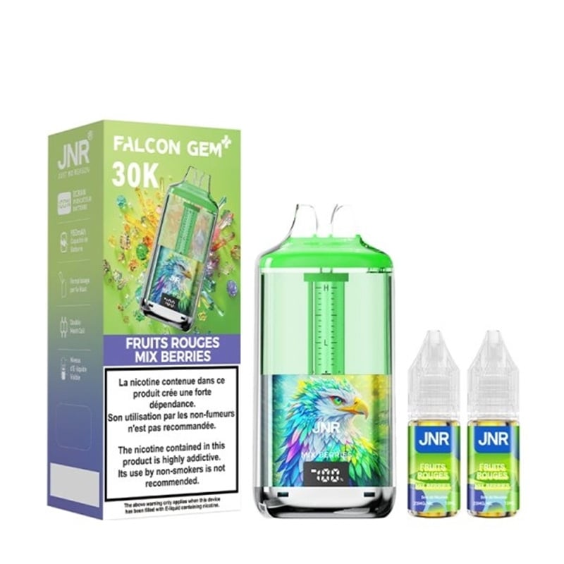 Puff JNR 30K Falcon Gem+ Mix Berries | Le Vapoteur Discount