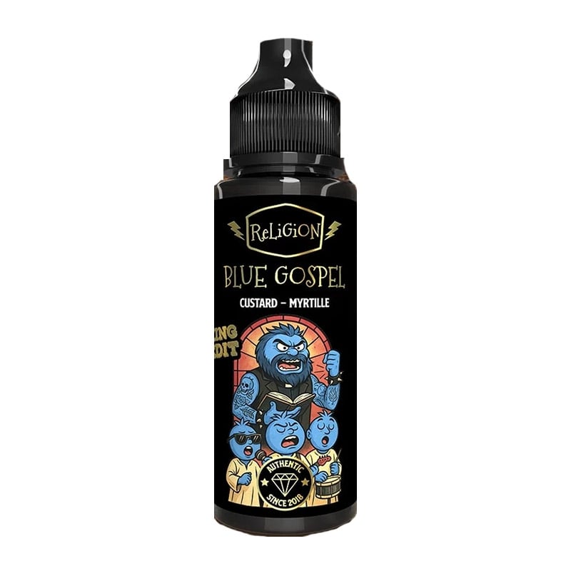 e-liquide Blue Gospel 100 ml King Edition - Religion Juice pas cher