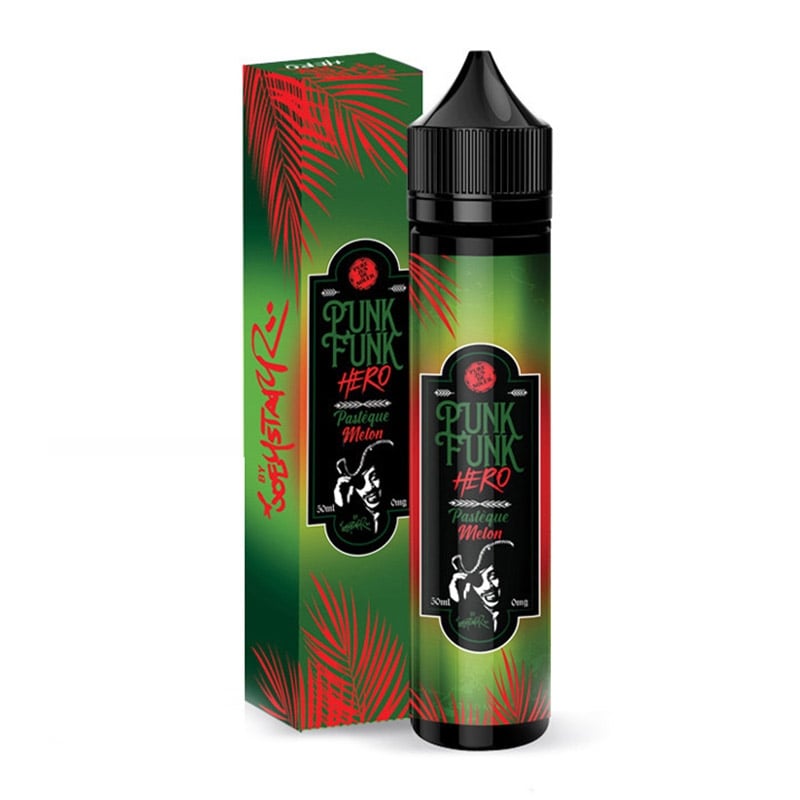 E-liquide Pastèque Melon 50 ml - Punk Funk Hero pas cher | Le Vapoteur Discount