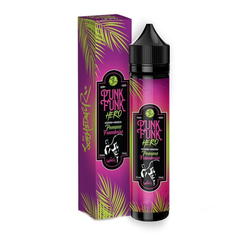 e-liquide Pomme Framboise 50 ml - Punk Funk Hero pas cher