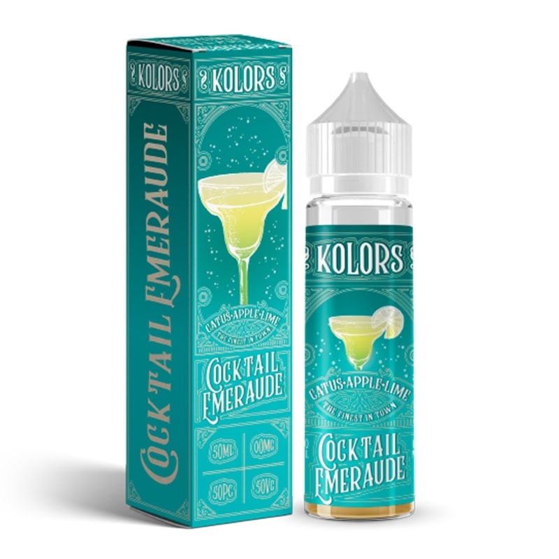 E-liquide Cocktail Emeraude 50 ml - Kolors pas cher | Le Vapoteur Discount