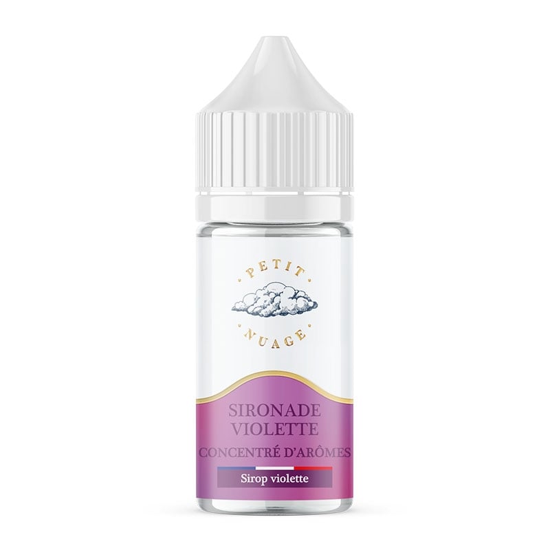 Concentré Sironade Violette 30 ml - Petit Nuage pas cher | Le Vapoteur Discount