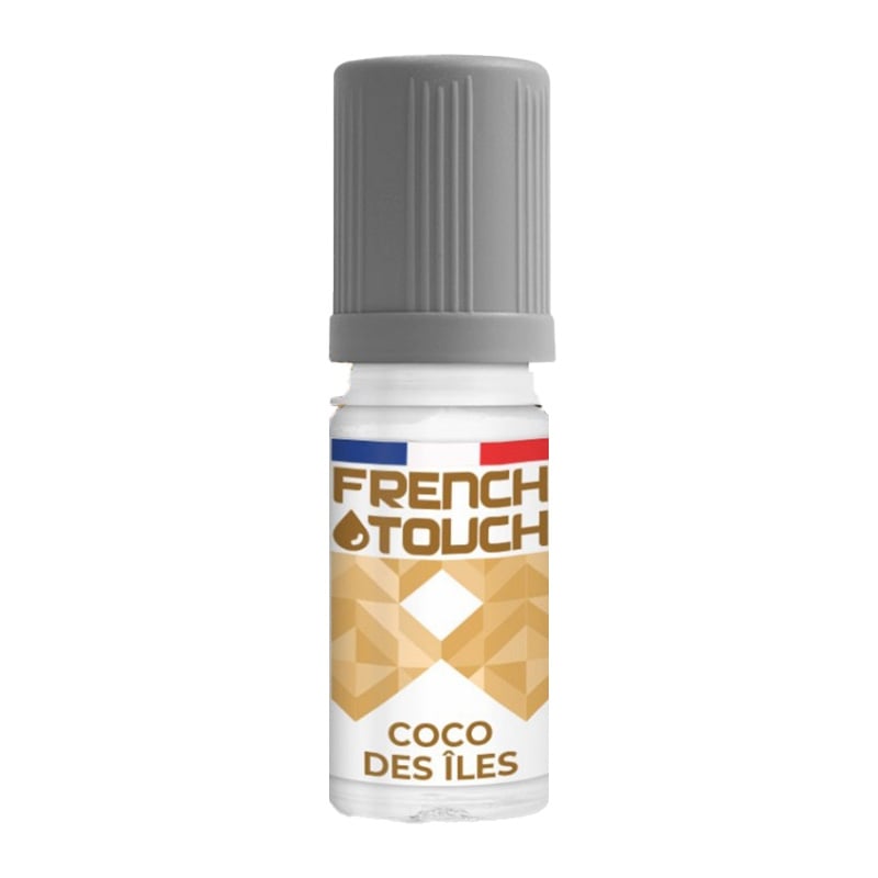 E-liquide Coco des îles 10 ml - French Touch pas cher | Le Vapoteur Discount