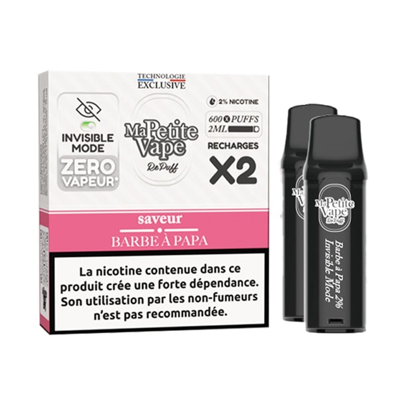 Cartouches RePuff Smokeless Barbe à Papa - Ma Petite Vape pas cher