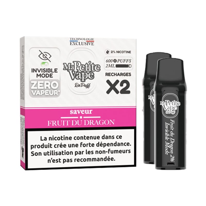 Cartouches RePuff Smokeless Fruit du Dragon - Ma Petite Vape pas cher