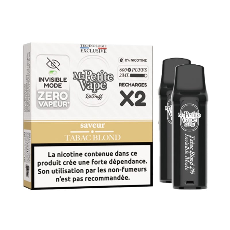 RePuff Smokeless Blond Tobacco Cartridges - Ma Petite Vape cheap