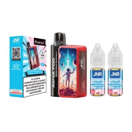 Puff JNR AeroX 32K Watermelon Bubble Gum - JNR pas cher