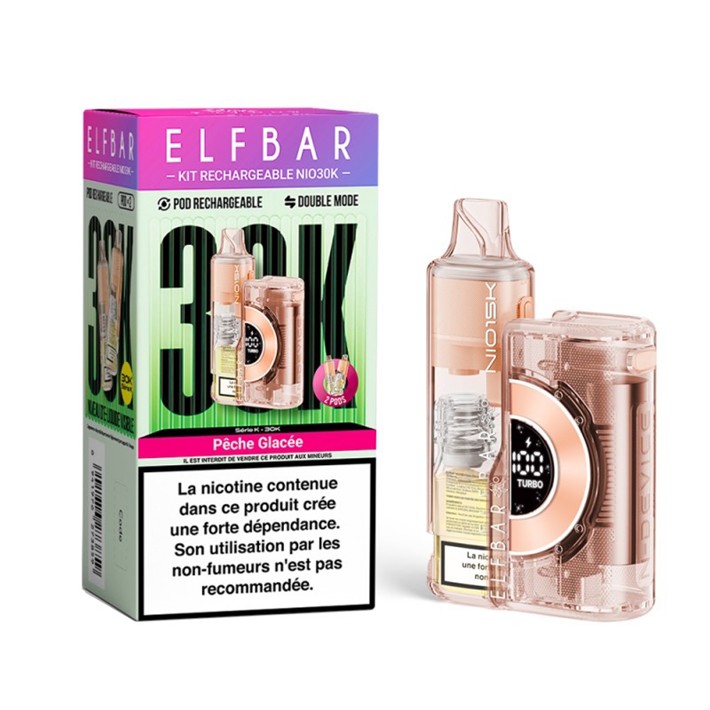 e-liquid Puff NIO 30K Iced Peach - ElfBar cheap
