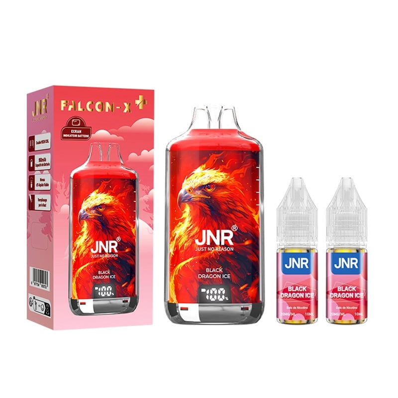Puff JNR Falcon-X Black Dragon Ice - JNR pas cher