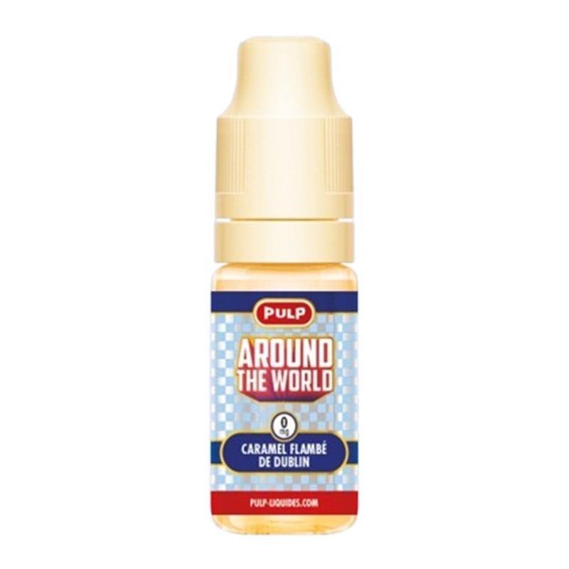 e-liquide Caramel flambé de Dublin 10 ml - Around The World - Pulp pas cher