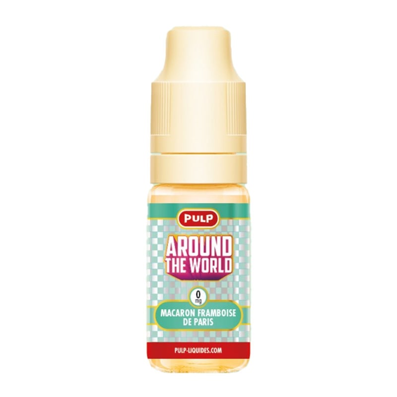 e-liquide Macaron Framboise de Paris 10 ml - Around The World - Pulp pas cher