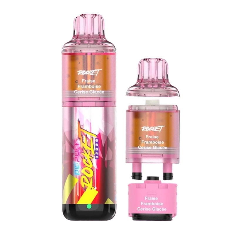 e-liquide Big Puff Rocket 32K Fraise Framboise Cerise Glacée - Big Puff pas cher
