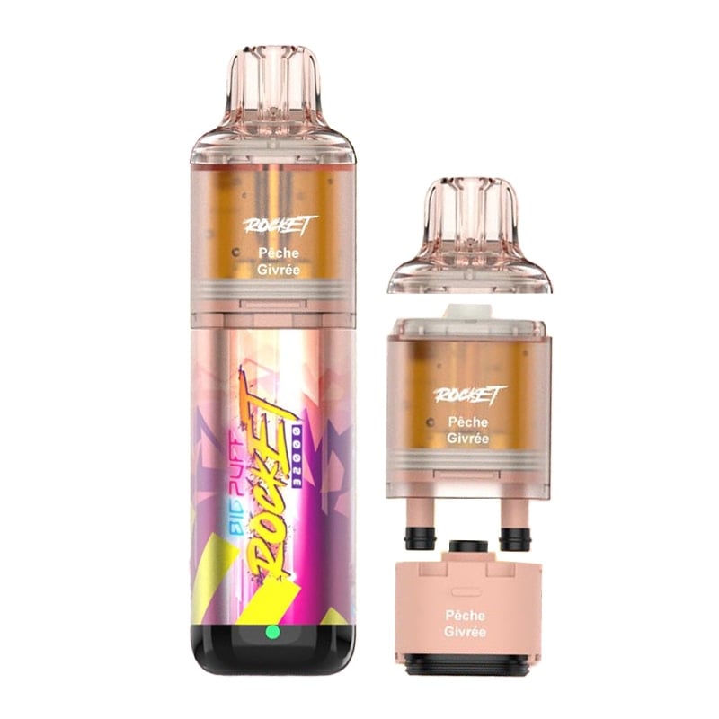 e-liquide Big Puff Rocket 32K Pêche Givrée - Big Puff pas cher