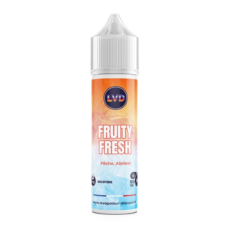 E-liquide Pêche Abricot 50 ml Fruity Fresh pas cher | Le Vapoteur Discount