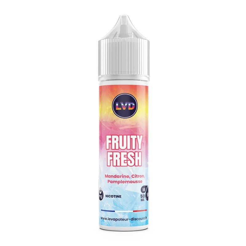 E-liquide Mandarine Citron Pamplemousse 50 ml Fruity Fresh pas cher | Le Vapoteur Discount