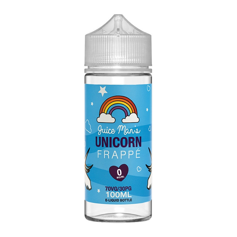 Unicorn Frappe On Ice By Juice Man E-liquid Machine Rainbow FREEZE - Pod  Juice - Vape Juice | Giant Vapes Australia Man Unicorn Frappe