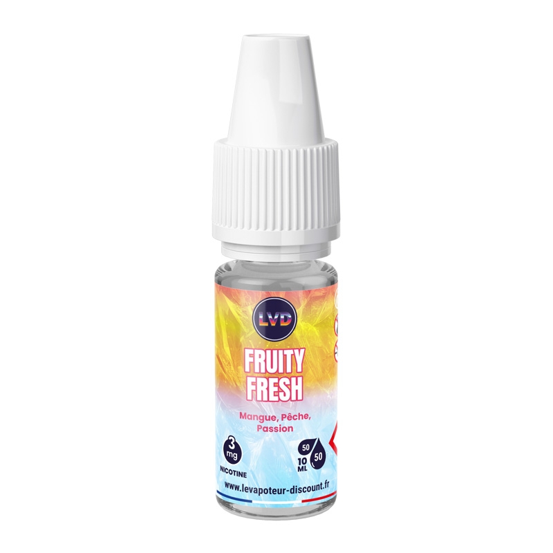 Echantillon Mangue Pêche Passion 10 ml 6mg Fruity Fresh - Le Vapoteur Discount