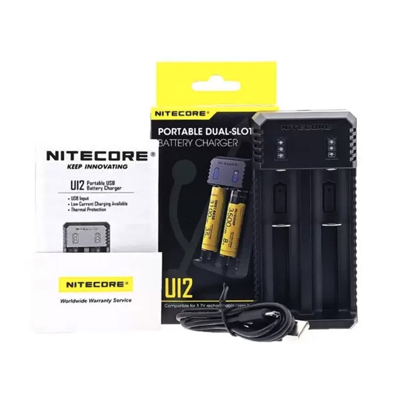 Chargeur Nitecore Ui2 - Chargeur 2 accus | Le Vapoteur Discount