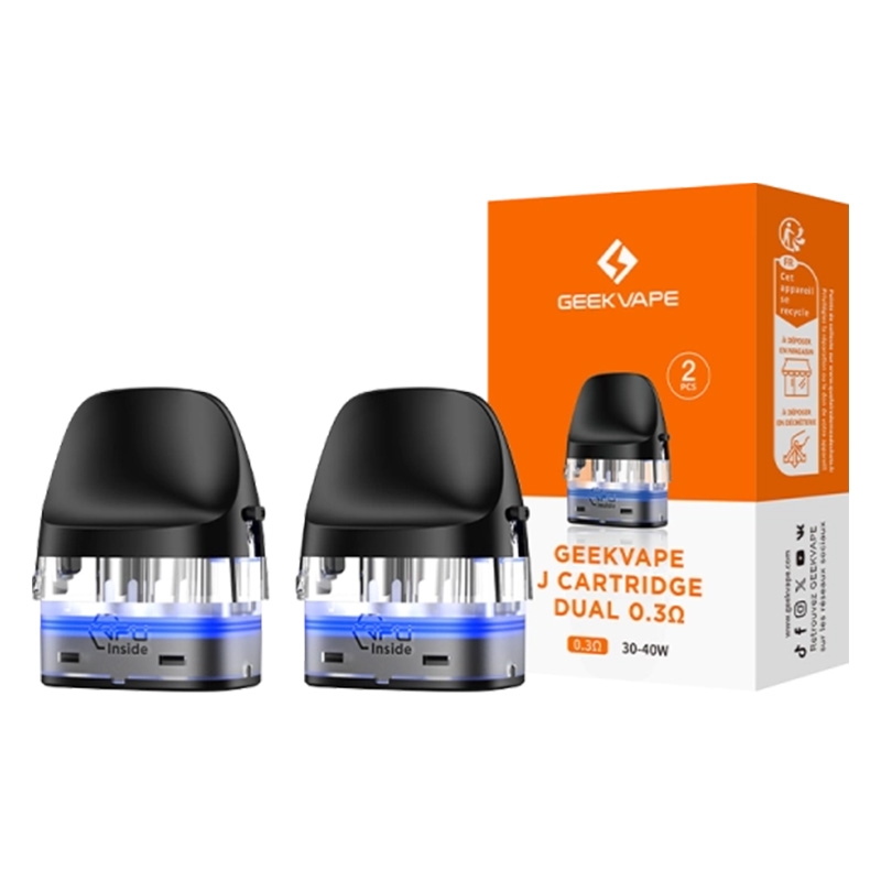 J Series Dual Mesh Cartridges (x2) - GeekVape cheap