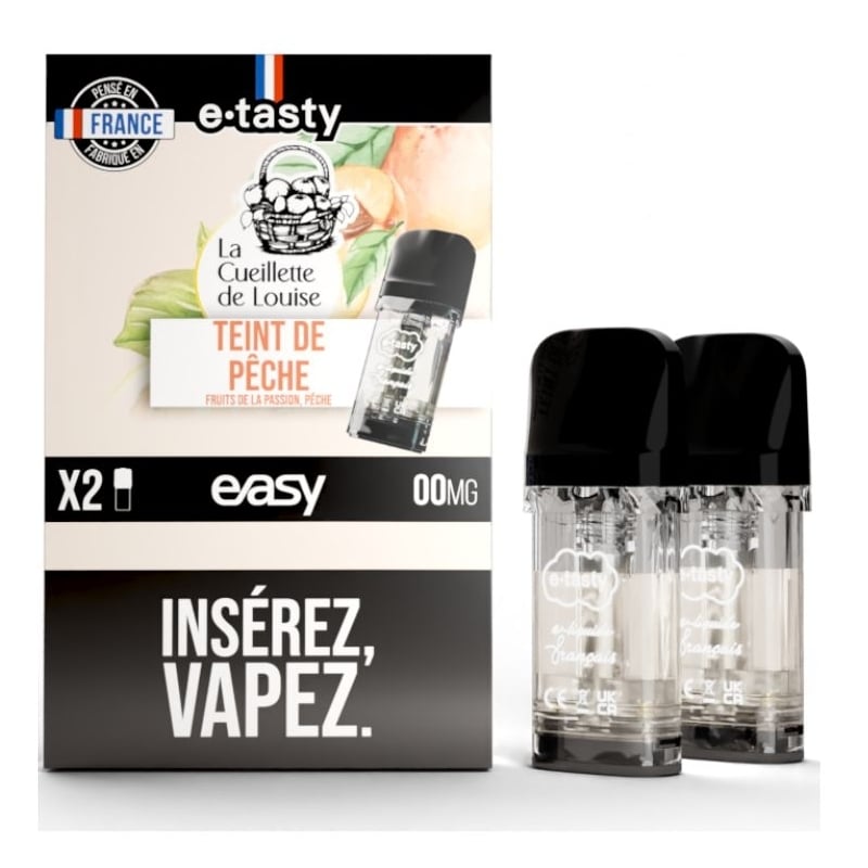 Pod Easy Cartridges Peach Tint - E.Tasty cheap