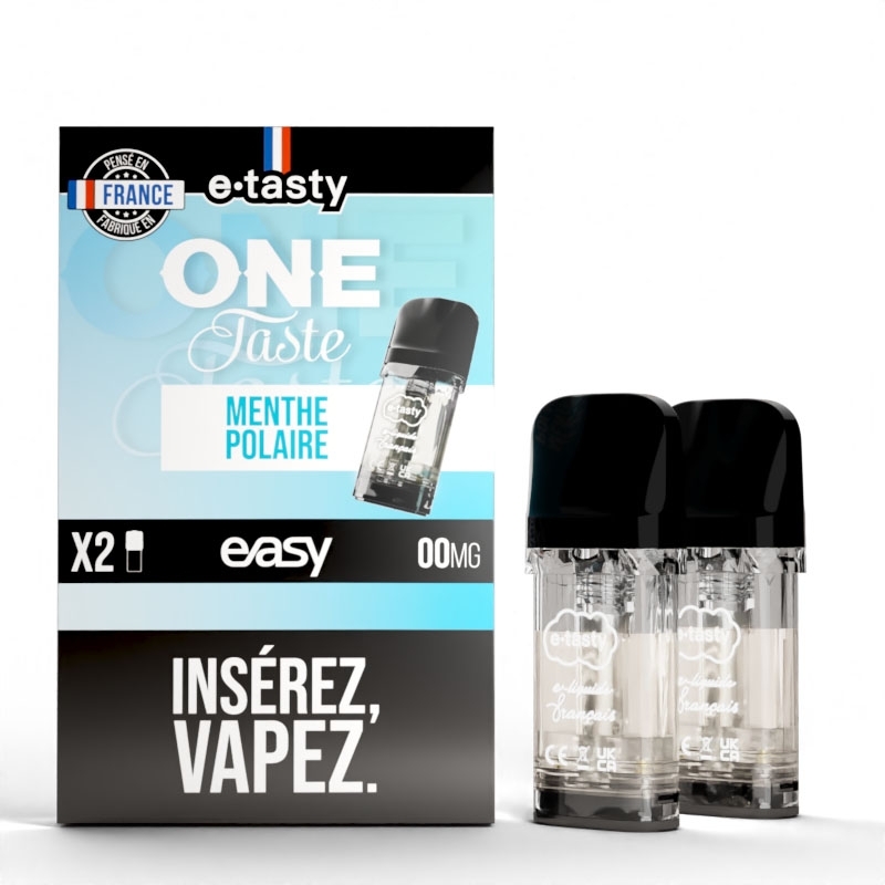 Cartouches Pod Easy saveur Menthe Polaire - E.Tasty pas cher
