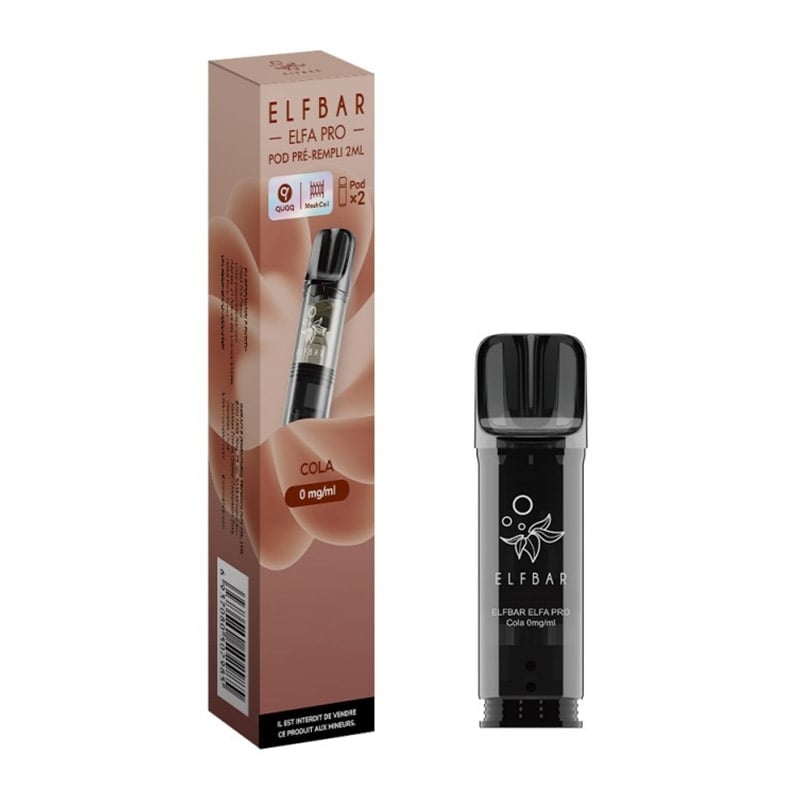 Cartouches Elfa Pro saveur Cola - Elfbar pas cher