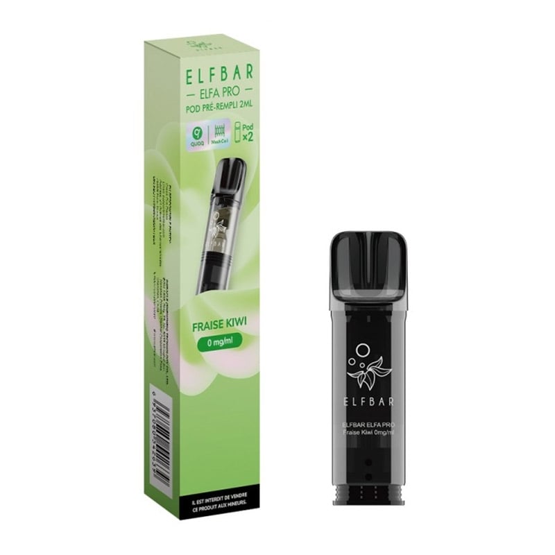 Cartouches Elfa Pro saveur Kiwi Fraise - Elfbar pas cher