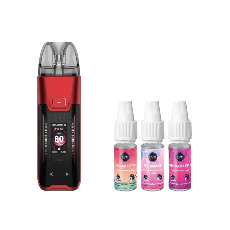 Pack Fruits Rouges Luxe XR Max 2 Red - LVD x Vaporesso | Le Vapoteur Discount
