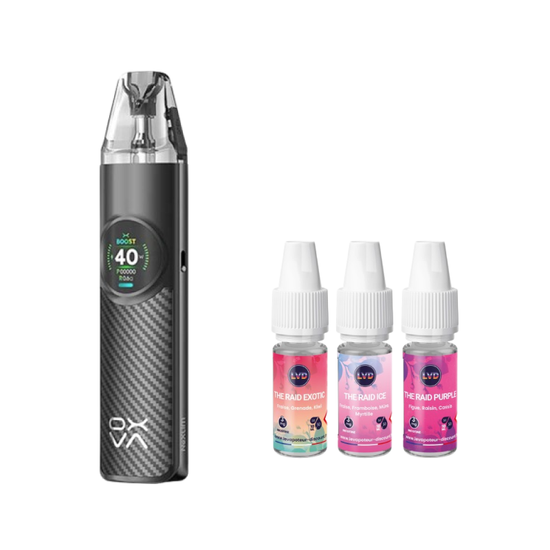 Pack Fruits Rouges Nexlim Black - LVD x Oxva | Le Vapoteur Discount