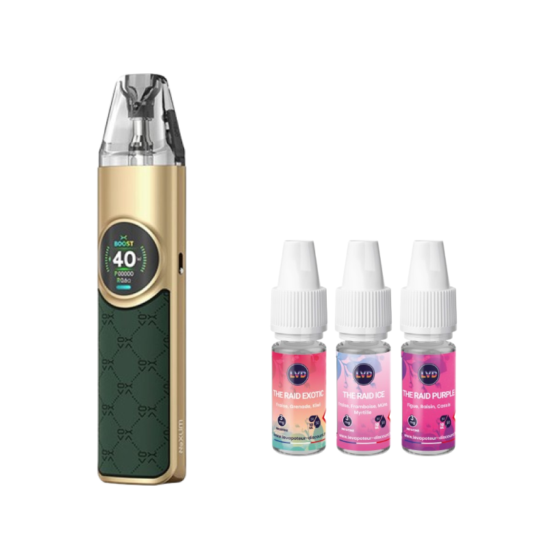 Pack Fruits Rouges Nexlim Green - LVD x Oxva | Le Vapoteur Discount