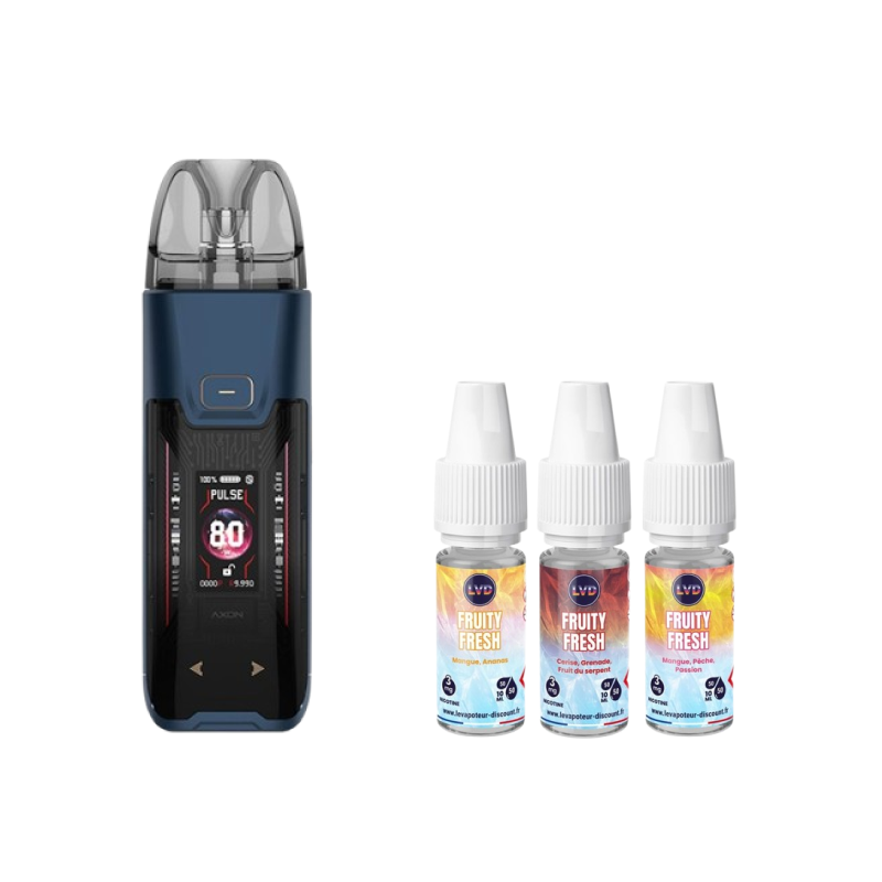 Pack Fruités / Frais Luxe XR Max 2 Blue - LVD x Vaporesso | Le Vapoteur Discount