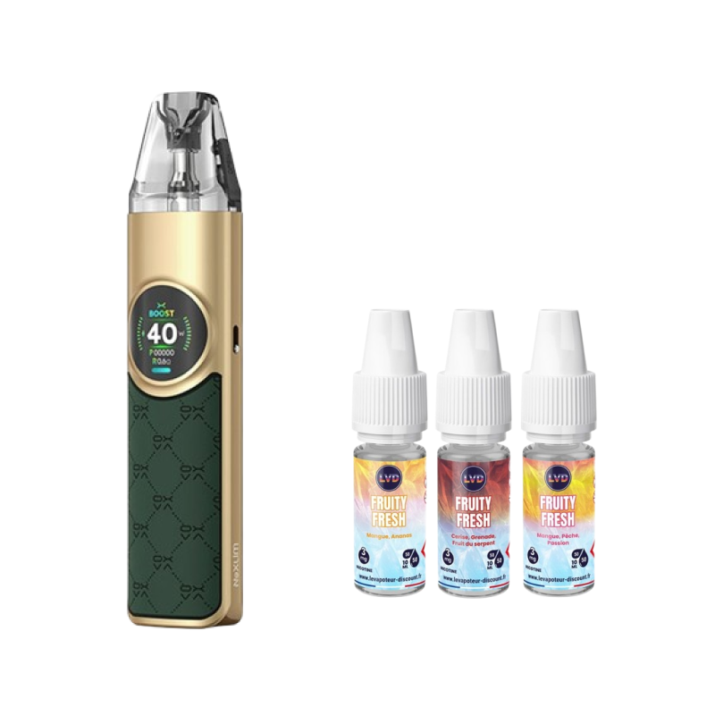 Pack Fruités / Frais Nexlim Green - LVD x Oxva | Le Vapoteur Discount