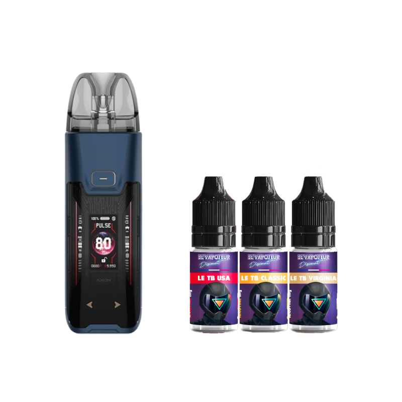 Pack Classic Blond Luxe XR Max 2 Blue - LVD x Vaporesso | Le Vapoteur Discount