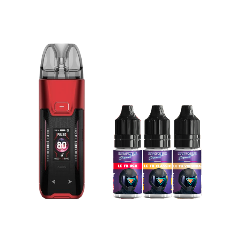 Pack Classic Blond Luxe XR Max 2 Red - LVD x Vaporesso | Le Vapoteur Discount