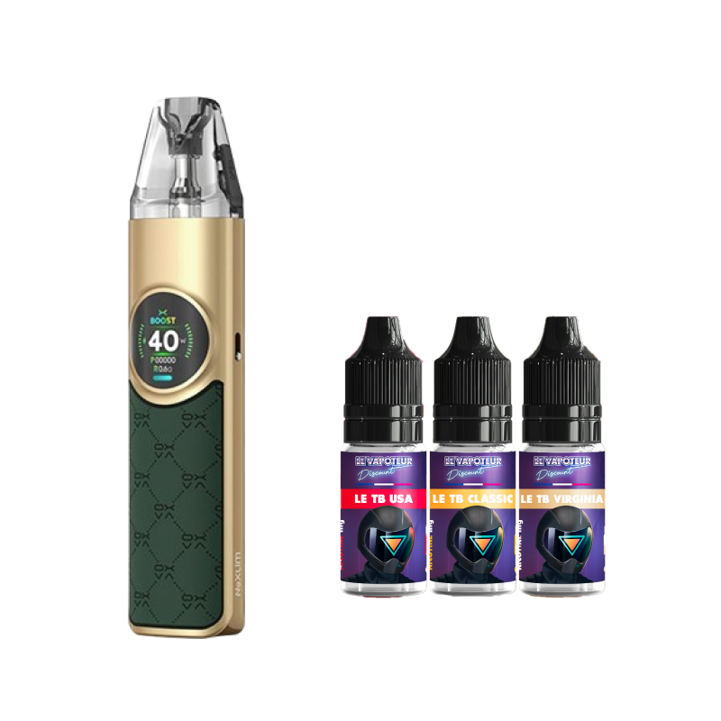 Pack Classic Blond Nexlim Green - LVD x Oxva | Le Vapoteur Discount
