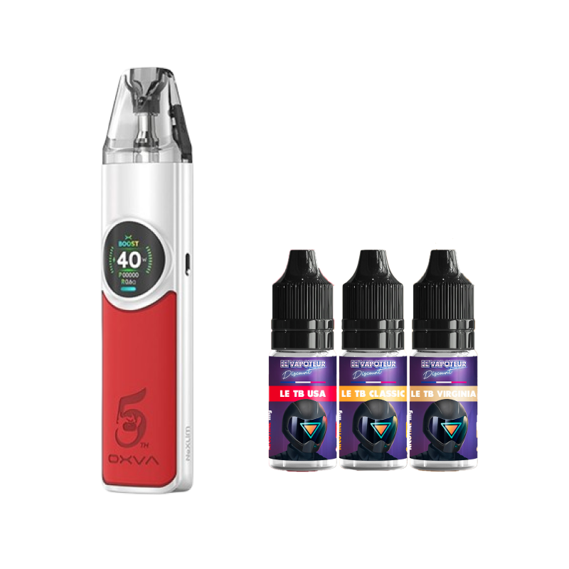 Pack Classic Blond Nexlim Red - LVD x Oxva | Le Vapoteur Discount