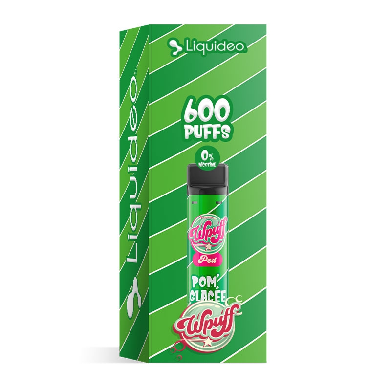 Wpuff 1800 1 Pod Icy Apple - Liquideo cheap