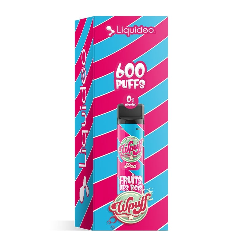 Wpuff 1800 1 Pod saveur Fruits des Bois - Liquideo pas cher